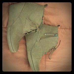 Beige Wedges